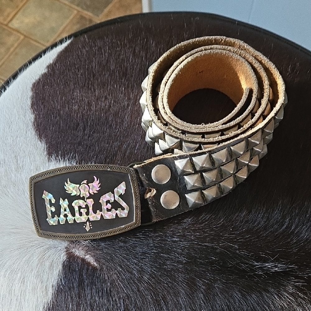 Eagles Band Studded Belt